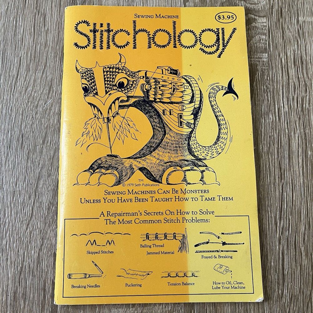 Stitchology Sewing Machine Tune-Up Guide Book 1979